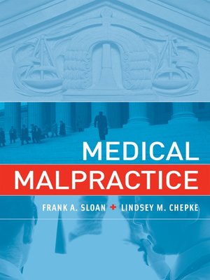 cover image of Medical Malpractice